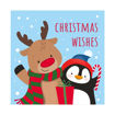 Picture of CHRISTMAS SANTA & FRIENDS BOX CARDS - 20 PACK